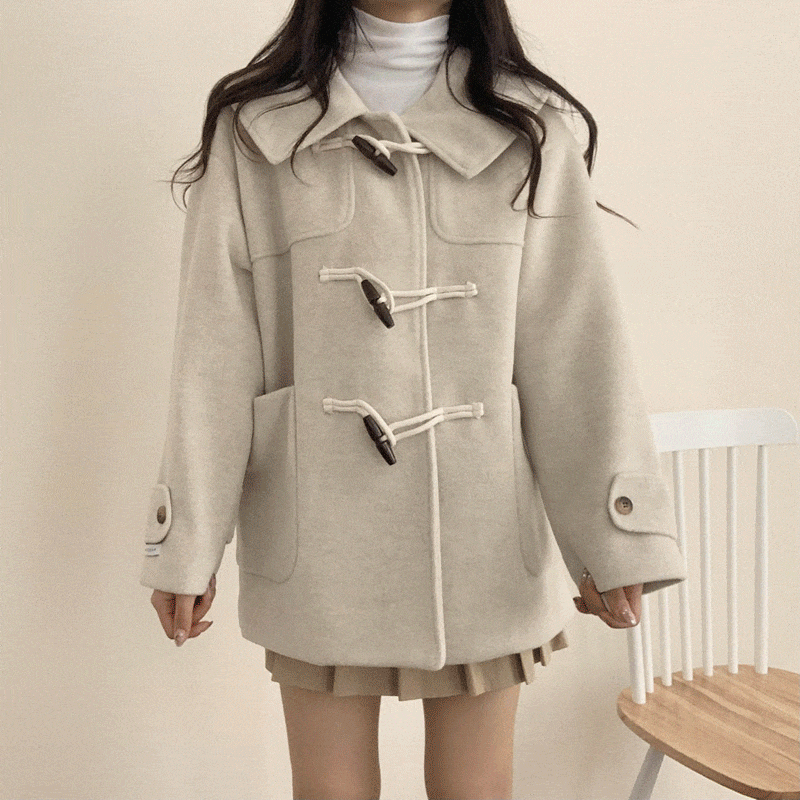 [핸드메이드/누빔안감] 한겨울까지! 하프 떡볶이 누빔 코트 자켓 - coat (3 colors)